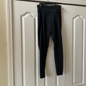 Black High-Waisted Leggings pants Climate right